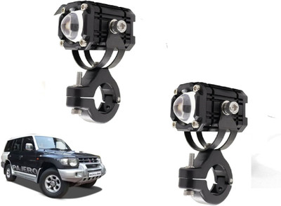 AUTO PEARL Mini LED White/Yellow/Red with Flashing Led for Pajero 2012 Fog Lamp Car LED for Mitsubishi (12 V, 15 W)(Pajero)