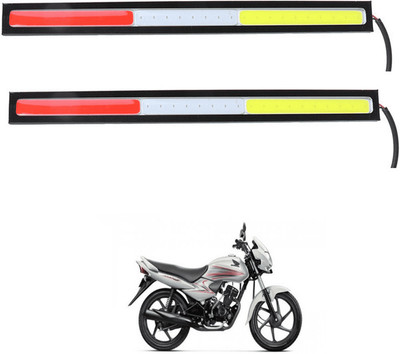 LOVMOTO Universal 17cm LED Underglow Light Strip Strobe Flash Daytime Running Light SG50 Indicator Light Car, Motorbike LED for Honda (12 V, 5 W)(Dream Neo)