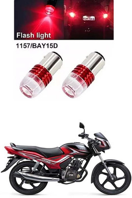 APICAL TLRDLGHT344 Brake Light Motorbike LED for TVS (12 V, 24 W)(Star City Plus, Pack of 2)