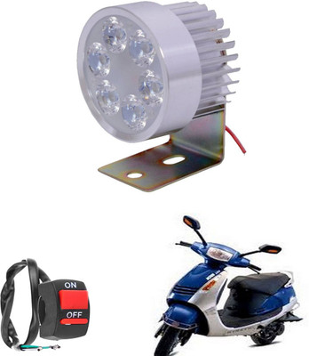 REPLEY Six-led-one-btn134 Headlight Motorbike LED for Hero (9 V, 9 W)(Passion, Pack of 2)