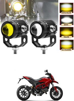 LOVMOTO Universal Fog Light Lamp Projector Mini driving Spotlight Vehicle set of 2 SG190 Brake Light Car, Motorbike LED (12 V, 20 W)(Universal For Bike, Pack of 2)