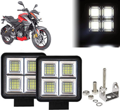 AUTO PEARL 64 LED 192W Fog Light Super Bright With Mounting Brackets for Pulsar 180 NSBS6 Fog Lamp Motorbike LED for Bajaj (12 V, 192 W)(Pulsar 180)