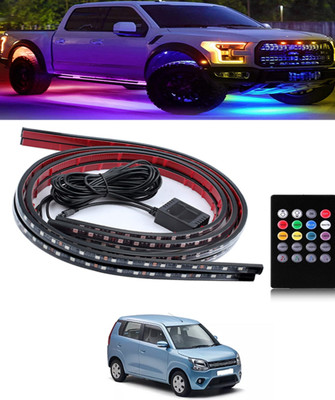 MSNP Multicolour Waterproof Underbody Chassis Light with Remote For Car-305 Dash Light Car LED for Maruti Suzuki (12 V, 55 W)(WagonR)