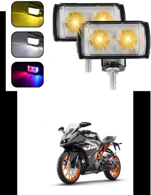 GONAMA Front, Rear LED Indicator Light for Royal Enfield Universal For Bike(White, Yellow)