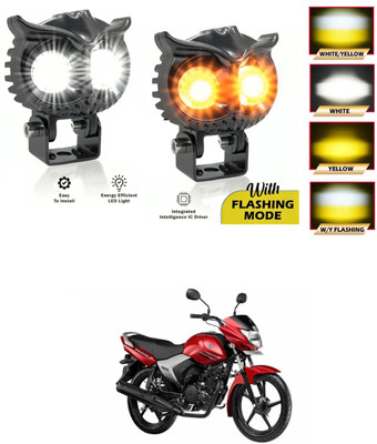 GONAMA Front, Rear LED Indicator Light for Hero Universal For Bike(White, Yellow)