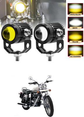 LOVMOTO Front, Rear LED Indicator Light for Bajaj Pulsar 150 DTS-i(White, Yellow)