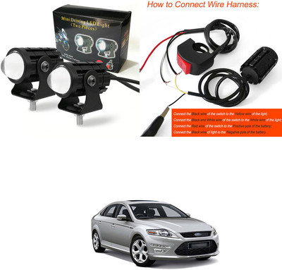 PRTEK LED Fog Light 2PCS_R64 Fog Lamp Car, Motorbike LED (8 V, 10 W)(Mondeo, Pack of 2)