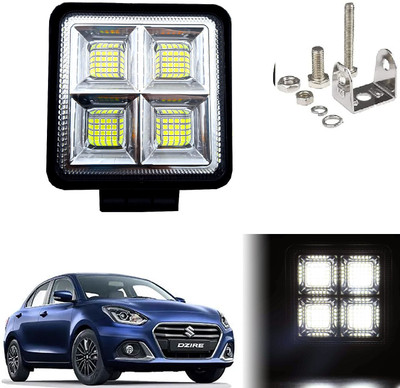 AUTO PEARL 192W-64 LED Fog Light Super Bright With Mounting Brackets for Dzire 2022 Fog Lamp Car, Van, Truck LED for Maruti Suzuki (12 V, 192 W)(Swift Dzire, Pack of 1)