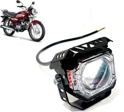 AUTO PEARL White/Yellow High Beam & Multi Flicker Red/Blue Led forlight_066 Fog Lamp Motorbike LED for Hero (12 V, 30 W)(HF Dawn, Pack of 1)