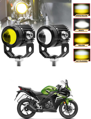 GONAMA Front, Rear LED Indicator Light for Mahindra Rodeo RZ(White, Yellow)