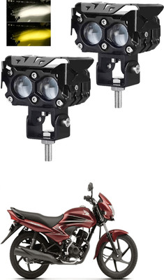 GONAMA Universal 2 Pack Motorcycle LED Driving Fog Lights 40W Amber/Yellow White SG350 Car Fancy Lights(Multicolor)