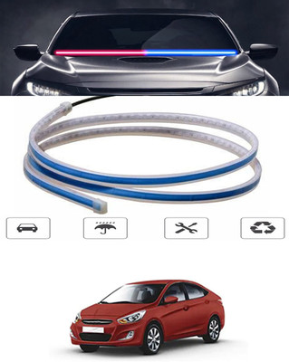 MATIES Strip Police Light Flexible 120cm LED Strip Car Hood/Trunk/Dashboard-293 Car Fancy Lights(Blue, Red)