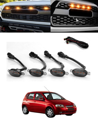 AYW High Brightness 4LED Universal Front Gill Light Fog Lamp For Car-27 Fog Lamp Car LED for Chevrolet (12 V, 36 W)(Aveo UVA)