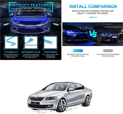 XZRTZ LED Fog Lamp Unit for Skoda Octavia