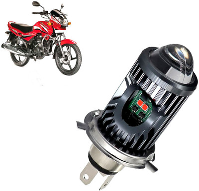 AUTO PEARL White/Yellow Dual Beam & Flicker Red/Blue Led for Achiever Fog Lamp Motorbike LED for Hero (12 V, 35 W)(Achiever)