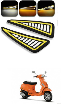 LOVMOTO Front, Rear LED Indicator Light for Piaggio Vespa LX(Multicolor)