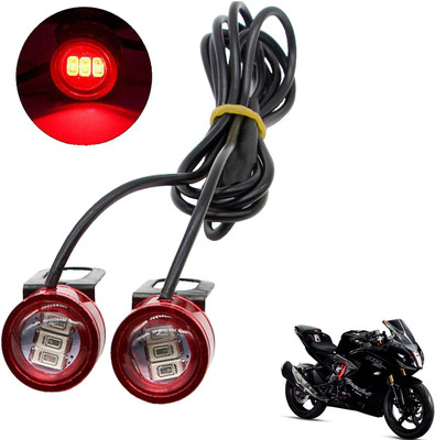 Generox Red Brake Light For Apache RR 310 Headlight Motorbike LED for TVS (12 V, 10 W)(Apache RR 310, Pack of 2)
