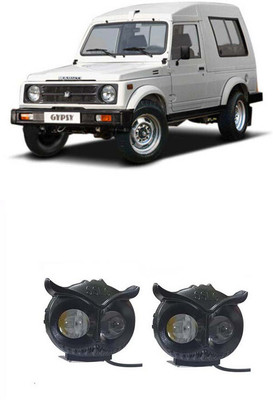 AUTOGARH Owl Shape Led Fog Light AG-2754 Fog Lamp Car LED (12 V, 40 W)(Universal For Car, Pack of 2)