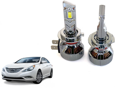 AUTO PEARL 2-Side H7 LED Bulb for Car 120W-12V 12000LM 6000K wide Ultra White light_A128 Headlight Car LED for Hyundai (12 V, 120 W)(Sonata, Pack of 2)