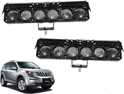 AUTO PEARL 6Projector lens LED Dual Color White and Yellow High Beam Foglight G429 Fog Lamp Car LED for Mahindra (12 V, 35 W)(XUV 500, Pack of 2)