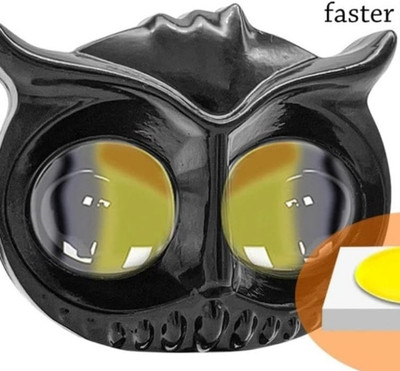 BIKEBLOOM LED Owl Metal Fog Light High Brightness 2 LED Fog Lamp Van, Car, Motorbike Xenon (20 V, 20 W)(Universal For Bike, Pack of 1)
