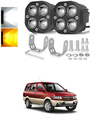 LOVMOTO Front, Rear LED Indicator Light for Chevrolet Tavera(White, Amber)