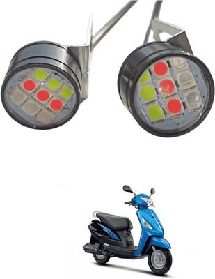 LOVMOTO Front, Rear LED Indicator Light for Suzuki Universal For Bike(Multicolor)