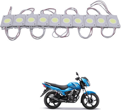 LOVMOTO DC 12 Volt 2.4 Watt Coin Shape LED Module Light Lamp Bulb Multipurpose SG1321 Indicator Light Car, Motorbike LED for TVS (12 V, 12 W)(Victor, Pack of 1)