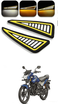 LOVMOTO Front, Rear LED Indicator Light for Honda CB Shine(Multicolor)