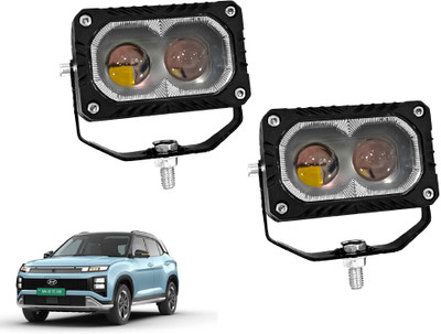 AUTO PEARL 2-Lens Driving Foglight White LED Spot light 12V-35W V105 Fog Lamp Car LED for Hyundai (12 V, 35 W)(Creta)