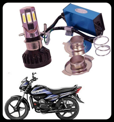 REPLEY BBD-M6sixLed181-BBD Headlight Car, Motorbike LED for Hero (9 V, 55 W)(Splendor NXG, Pack of 1)