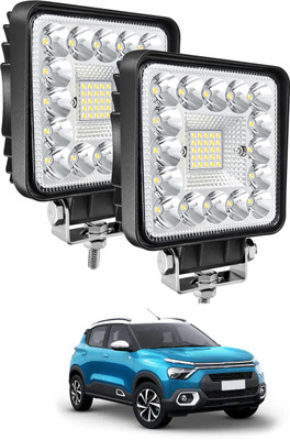 MSNP Universal Fit Waterproof 41 LED Square Fog Lamp Light For Car/Truck-81 Headlight Car LED for Citroen (12 V, 288 W)(Universal For Car, Pack of 1)