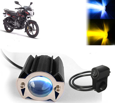 AUTO PEARL Spot Light White & Yellow color Super Bright with one Black Switch A47 Fog Lamp Motorbike LED for Bajaj (12 V, 40 W)(Pulsar 135 LS, Pack of 1)