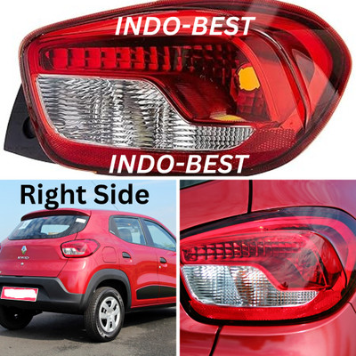 INDO-BEST Tail Light/Back Light Assembly For Renault Kwid (Right/Driver Side) 2015-2019 Tail Light Car Halogen for Renault (12 V, 65 W)(Kwid, Pack of 1)