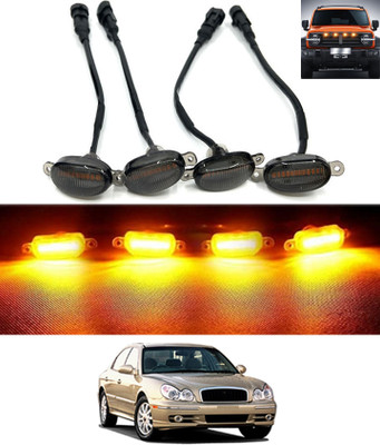 MATIES 4LED Front Grill Led Lights Amber Lights Jeep/Trucks-SonataHyundai2004 Fog Lamp Car, Truck, Van LED for Hyundai (12 V, 36 W)(Sonata, Pack of 1)