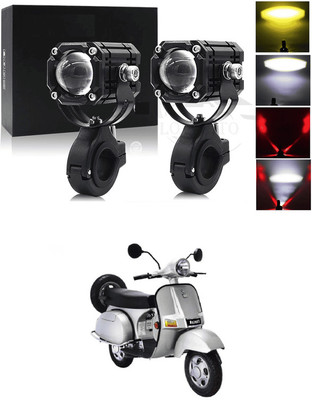 LOVMOTO Bike Led Light High Power Motorcycle Fog Lamps Mini Driving Lights 2783 Fog Lamp Car, Motorbike LED for Bajaj (12 V, 40 W)(V15, Pack of 2)
