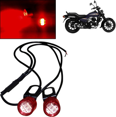 DvineAutoFashionZ Waterproof RED 12v Motorcycle Led Strobe Flash Warning Light_SL850 Brake Light Motorbike LED for Bajaj (12 V, 10 W)(Universal For Bike, Pack of 1)