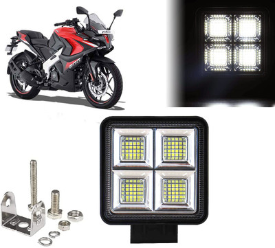 AUTO PEARL 64 LED-192W Fog Light Super Bright With Mounting Brackets for Pulsar 200 Fog Lamp Motorbike LED for Bajaj (12 V, 192 W)(Pulsar 200NS)