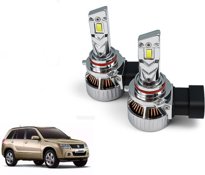 AUTO PEARL 2-Side 9005 LED Bulb for Car 120W-12V 12000LM 6000K wide Ultra White light_B34 Headlight Car LED for Maruti Suzuki (12 V, 120 W)(Grand Vitara, Pack of 2)