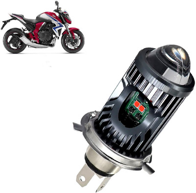 AUTO PEARL White/Yellow Dual Beam & Flicker Red/Blue Led for CB1000 R Plus Fog Lamp Motorbike LED for Honda (12 V, 35 W)(CB 1000R, Pack of 1)