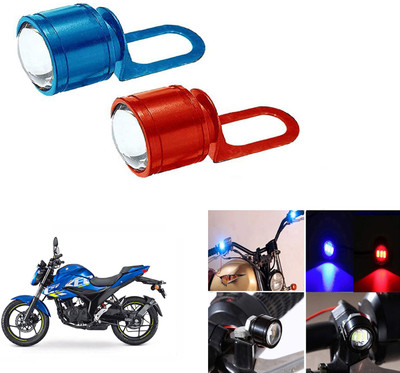 ROYAL AUTO MART Waterproof Trading LED Strobe Blinking Warning Brake Light With 3 Modes_L1-05 Brake Light Motorbike LED for Suzuki (12 V, 10 W)(Gixxer, Pack of 2)
