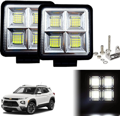 AUTO PEARL 192Ws-64 LED Fog Light Super Bright With Mounting Brackets for Trailblazer Fog Lamp Car, Van, Truck LED for Chevrolet (12 V, 192 W)(Trailblazer, Pack of 2)