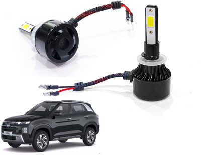 AUTO PEARL 2-Sides 880/881/H27/H27SB LED Bulb for Car 80W-12V 3500LM 6000K White light A05 Fog Lamp Car LED for Hyundai (12 V, 80 W)(Creta, Pack of 2)