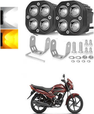 LOVMOTO Front, Rear LED Indicator Light for Honda Dream Yuga(White, Amber)