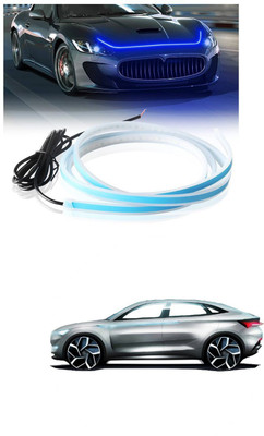 PRTEK Hood Flexible Headlight Waterproof Daytime Running Light Strip 206 Car Fancy Lights(Blue)