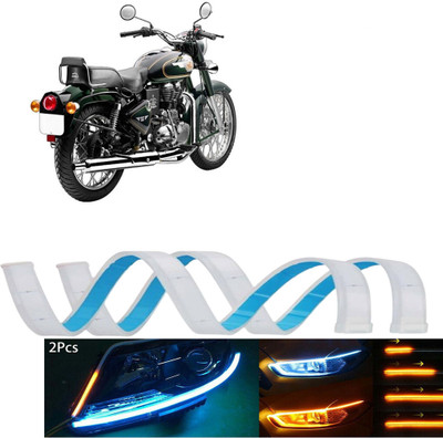 BLUERIDE DRL-LT-BIKE-BR163 Interior Light Motorbike, Car, Truck, Van LED for Royal Enfield (12 V, 12 W)(Universal For Bike, Pack of 2)