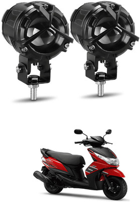 LOVMOTO Bike Led Light High Power Motorcycle Fog Lamps Mini Driving Lights 2579 Fog Lamp Car, Motorbike LED for Yamaha (12 V, 40 W)(Ray Z, Pack of 2)