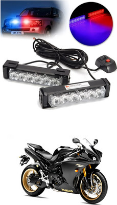 LOVMOTO Front, Rear LED Indicator Light for Yamaha YBR 125(Multicolor)
