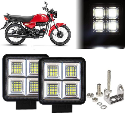 AUTO PEARL 64 LED 192W Fog Light Super Bright With Mounting Brackets for HF DawnBS6 Fog Lamp Motorbike LED for Hero (12 V, 192 W)(HF Dawn, Pack of 1)