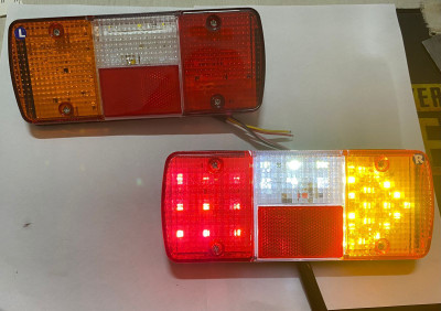 Auto MT 2PCS Tail Lamp AssEMBLY LED Mahindra Bolero Pick-up Gen Maxi Truck Vehicle Car Flywheel